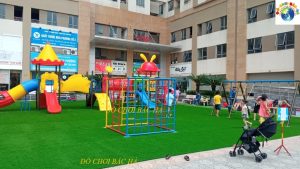 Tư vấn, lắp đặt sân chơi sân chơi công đồng cho chung cư chung cư CT2A – B Tân Tây Đô