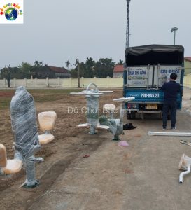 Cung cấp thiết bị thể thao ngoài trời tại UBND xã Nga Thủy, huyện Nga Sơn, tỉnh Thanh Hóa