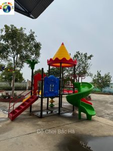 Cung cấp lắp đặt thiết bị sân chơi ngoài trời, lớp học cho các trường mầm non trên địa bàn huyện Chi Lăng