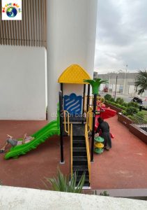 ĐỒ CHƠI BẮC HÀ – PHỤC HỒI VÀ CẢI TẠO SÂN CHƠI SAU BÃO TẠI HOÀNG HUY TOWER, HẢI PHÒNG