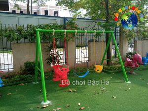 ĐỒ CHƠI BẮC HÀ TƯ VẤN LẮP ĐẶT SÂN CHƠI TRƯỜNG MẦM NON TẠI CON ĐƯỜNG NAM HỒNG, ĐÔNG ANH, HÀ NỘI